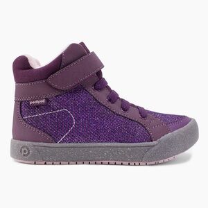 Pediped Purple Girls' High-Top Sneakers